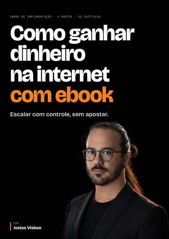 Capa do ebook Como Ganhar Dinheiro na Internet com Ebook