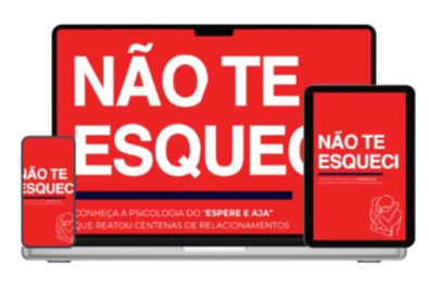 Capa do e-book Não Te Esqueci